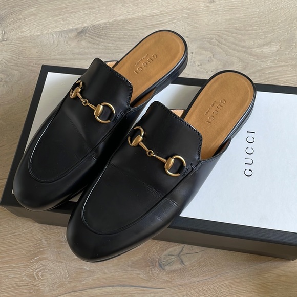 Gucci Black Princeton Mules Loafer Shoe. Size 36. - Picture 7 of 7